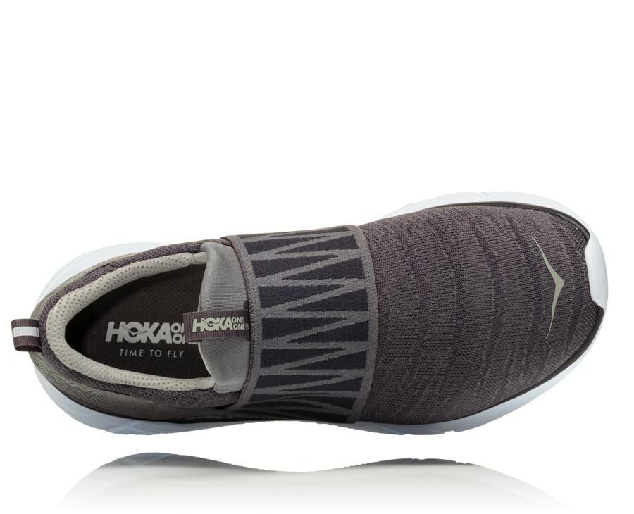 Chaussure Running Hoka One One Hupana Slip Femme - Grise - QOM-308527